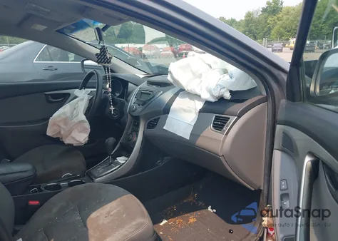 2013 Hyundai Elantra Gls z USA, uszkodzony, nr VIN 5NPDH4AEXDH199806